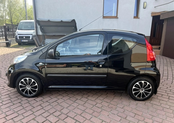 Peugeot 107 cena 11500 przebieg: 72000, rok produkcji 2007 z Rydułtowy małe 529